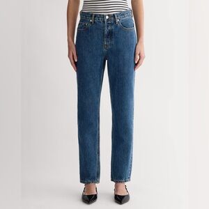 NWOT - Everlane The ’90s Cheeky Jean in Deep Atlantic Blue Size 26